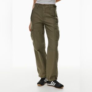 Artizia TNA cargo pants in dark green